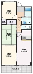 サンリッツ東千里の物件間取画像